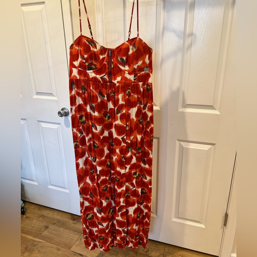 Elle floral print maxi dress